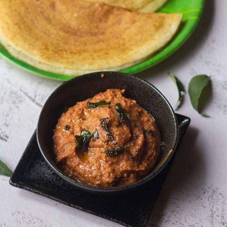 Onion Chutney for Dosa