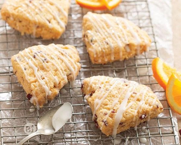 Orange Cake Mix Scones