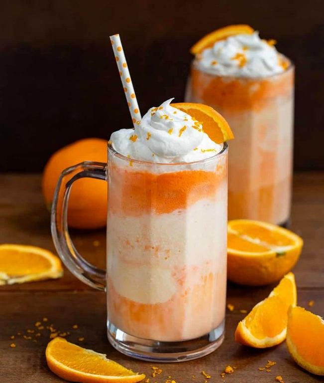 Orange Creamsicle Float