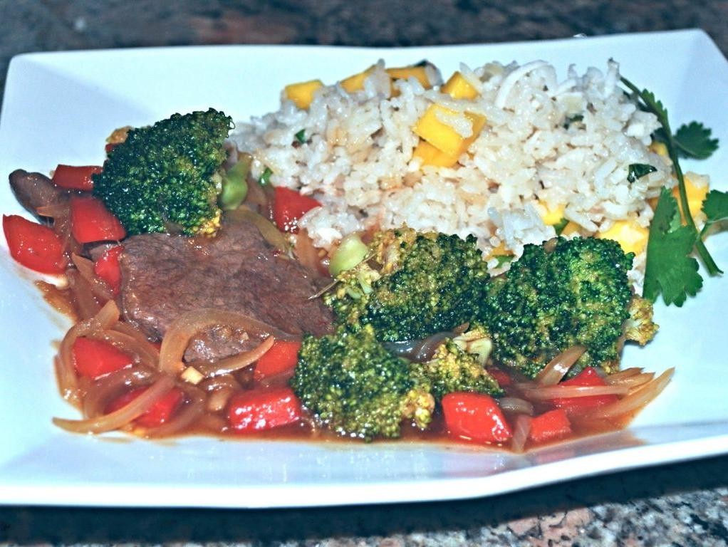 Orange Roughy Stir-Fry with Asian Vegetables