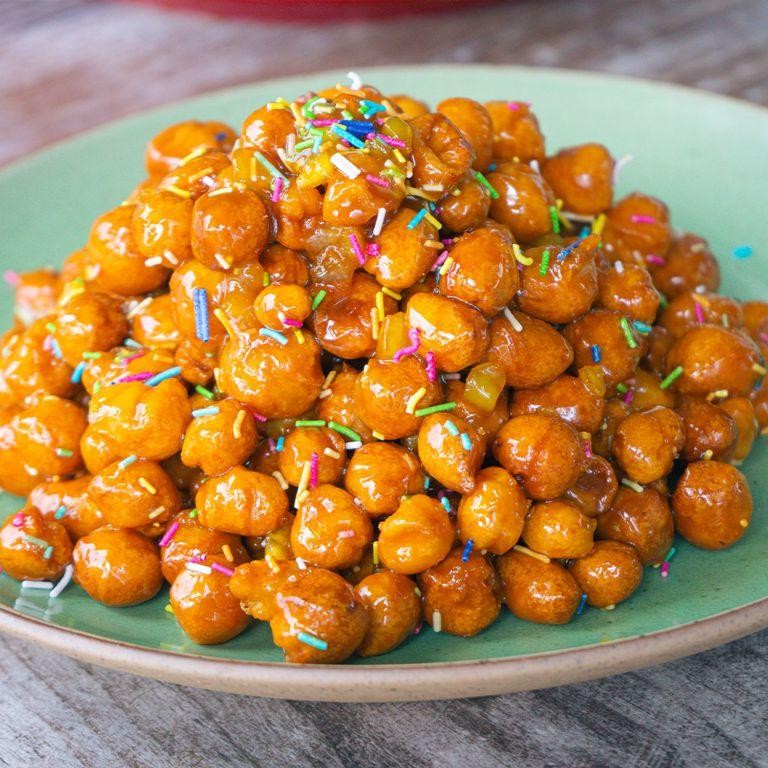 Orange Zest Struffoli