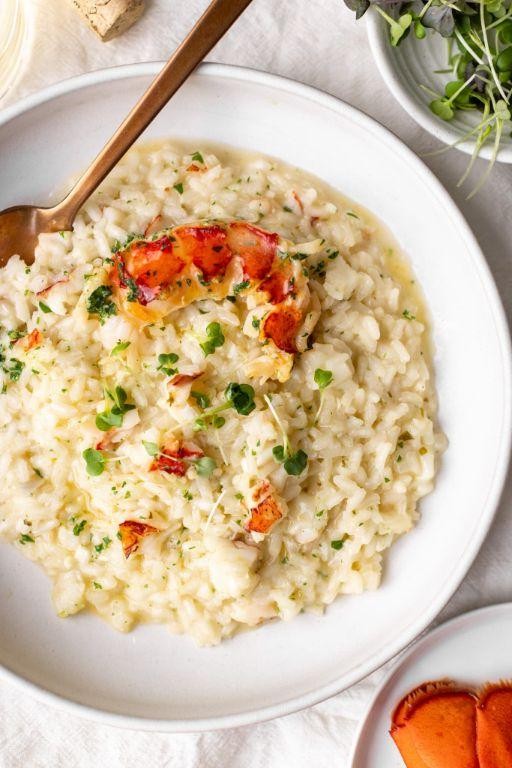 Oven Baked Lobster Risotto