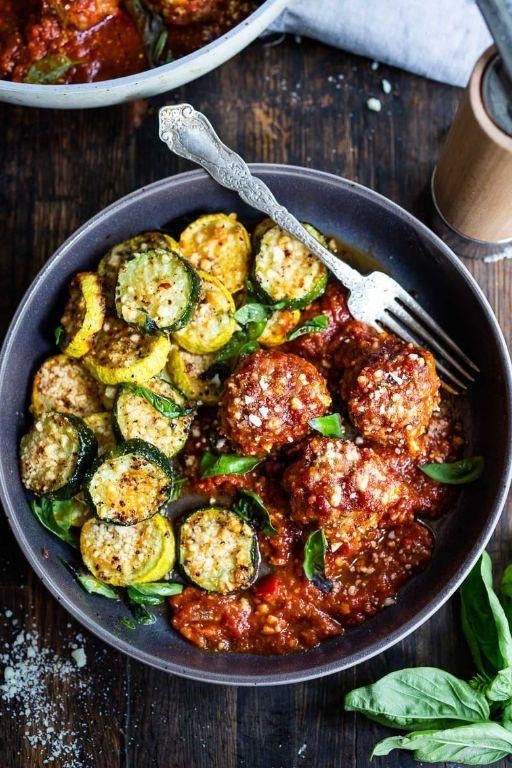 Oven Baked Meatballs with Sun-Dried Tomatoes