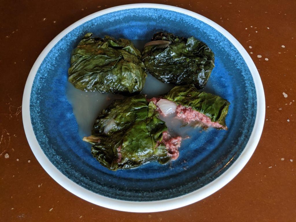 Palusami (Samoan Taro Leaves in Coconut Cream)