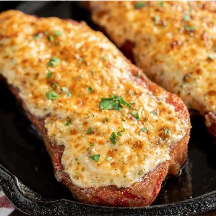 Parmesan Crusted Steak