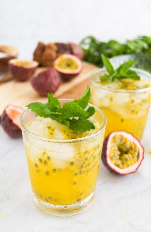 Passion Fruit Caipirinha