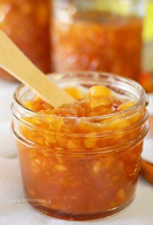 Peach Cinnamon Jam
