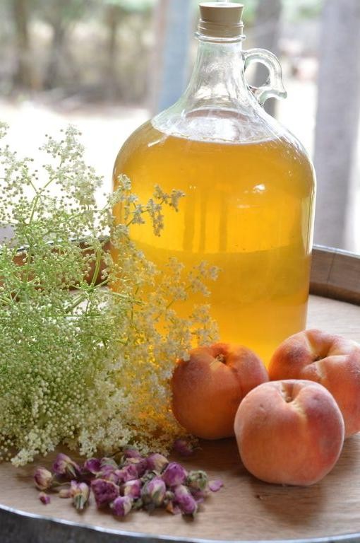 Peach Ginger Mead