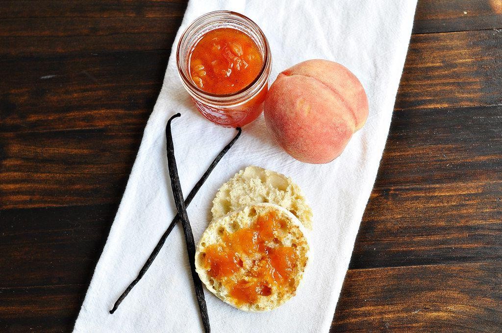 Peach Vanilla Bean Jam