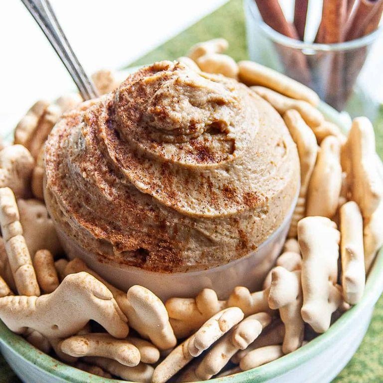 Peanut Butter Greek Yogurt Protein Dip