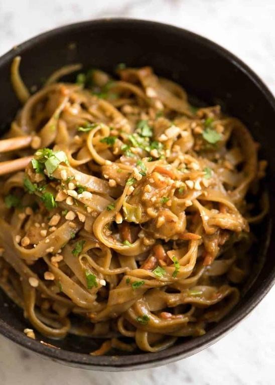 Peanut Butter Noodle Stir Fry