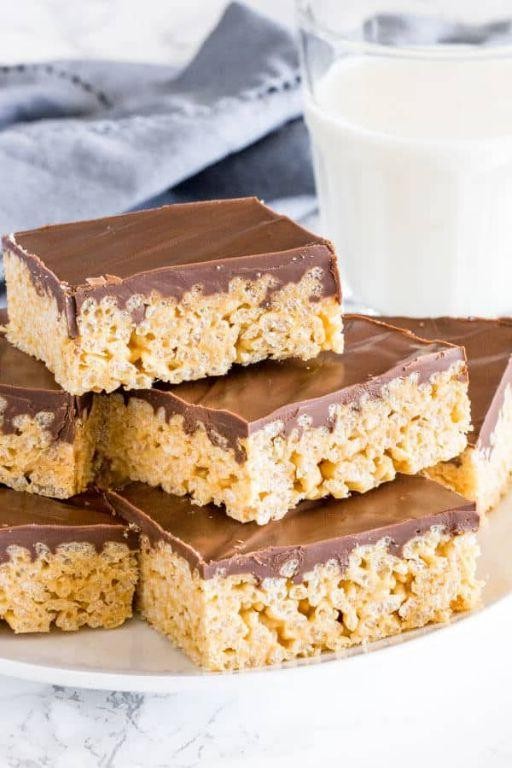 Peanut Butter Rice Krispies Treats