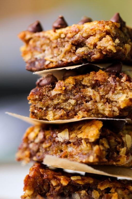 Peanut Butter and Banana Flapjacks