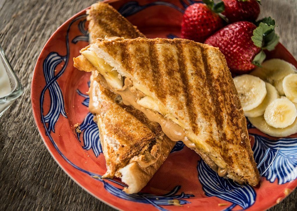 Peanut Butter and Banana Panini