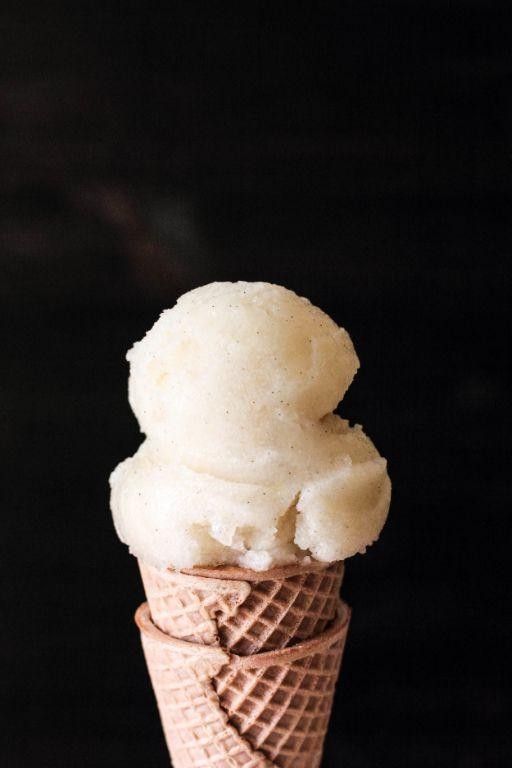 Pear and Vanilla Bean Ice Cream