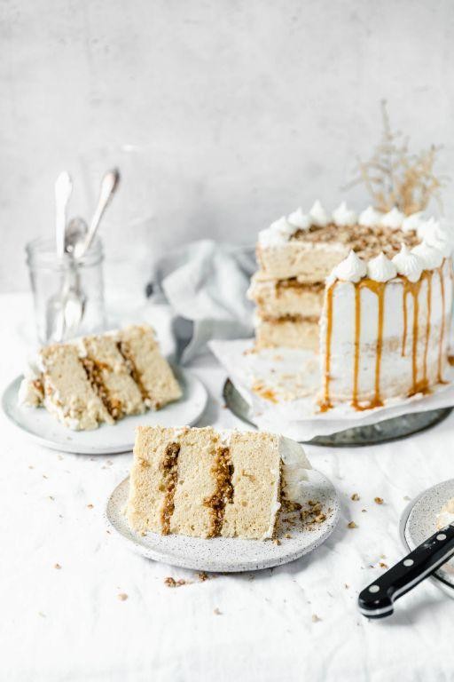 Pecan Praline Layer Cake