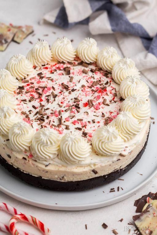 Peppermint Bark Cheesecake