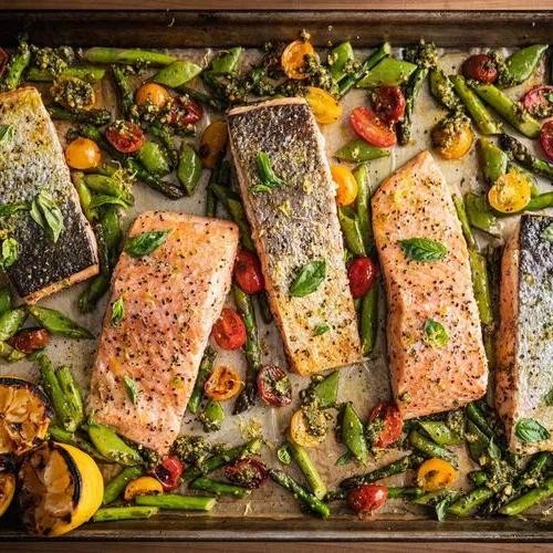 Pesto Traeger Smoked Salmon