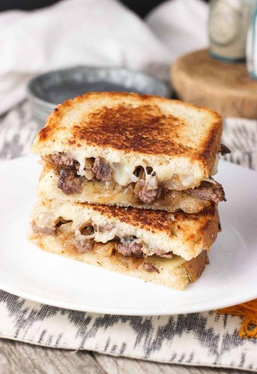 Philly Cheesesteak Panini