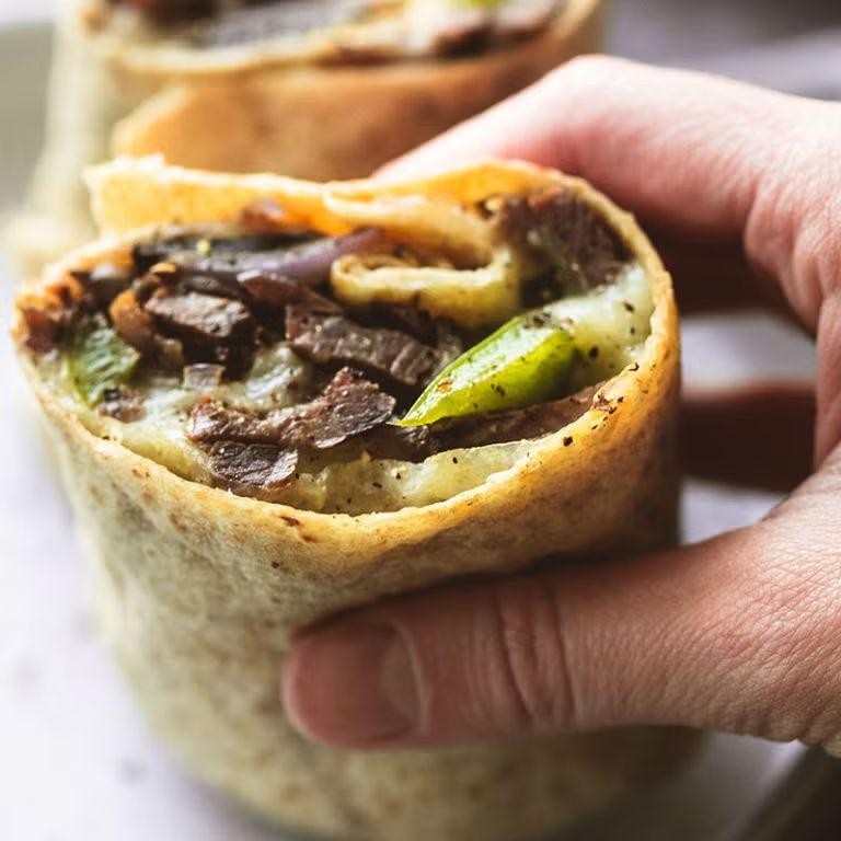 Philly Cheesesteak Wrap