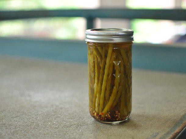Pickled Garlic Scapes