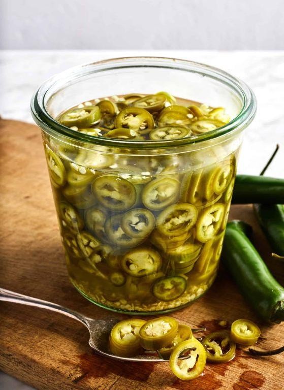 Pickled Serrano Peppers