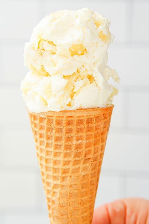 Pineapple Cheese Cake Ice Cream