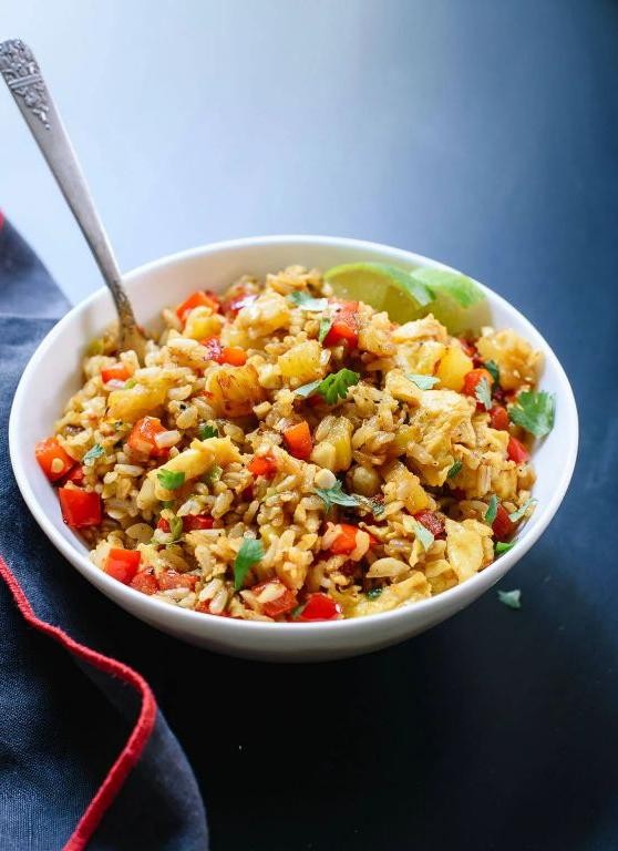 Pineapple Fried Rice Stir Fry