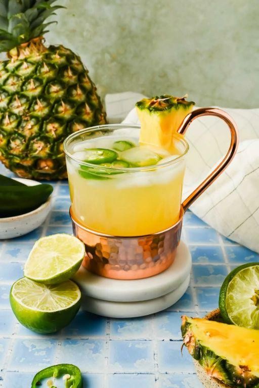 Pineapple Jalapeno Kentucky Mule