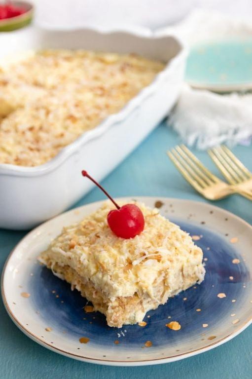 Pineapple Refrigerator Cake
