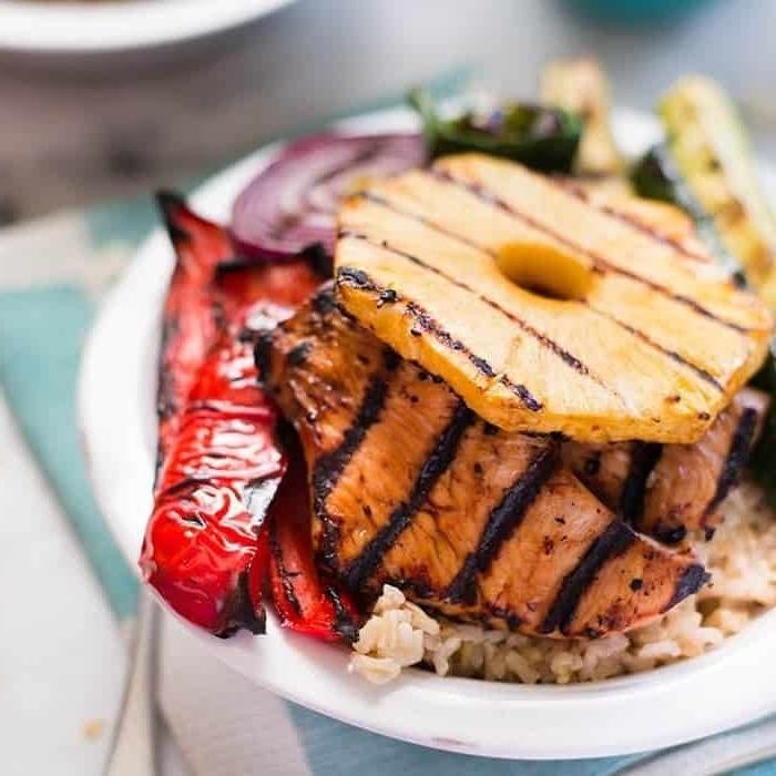 Pineapple Teriyaki Marinated Turkey