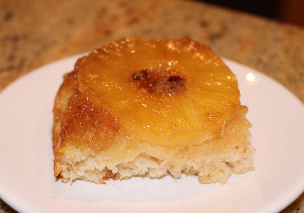 Pineapple Upside Down Angel Food Cake