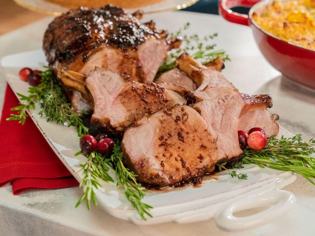 Pomegranate Glazed Pork Tenderloin