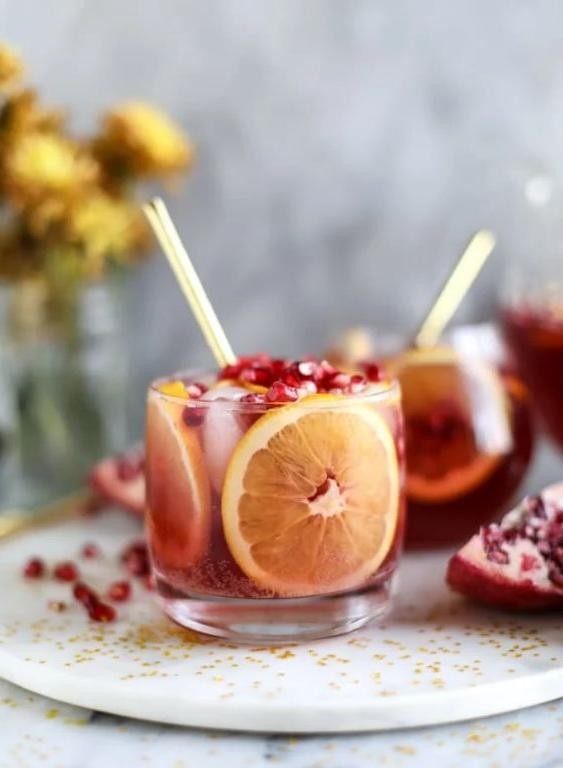 Pomegranate Orange Punch