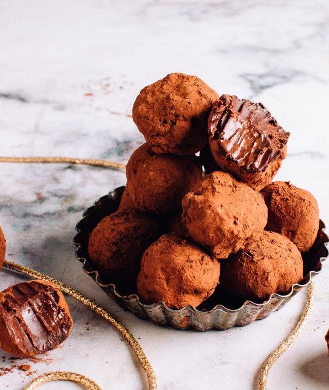 Pork Fat Chocolate Truffles
