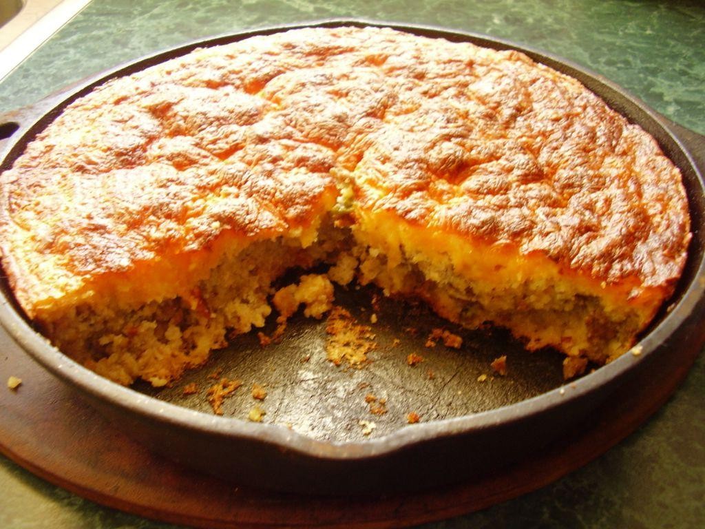Pork Fat Cornbread