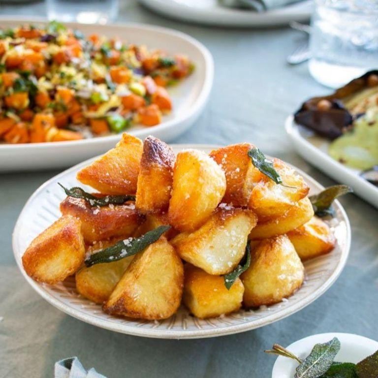 Pork Fat Roasted Potatoes