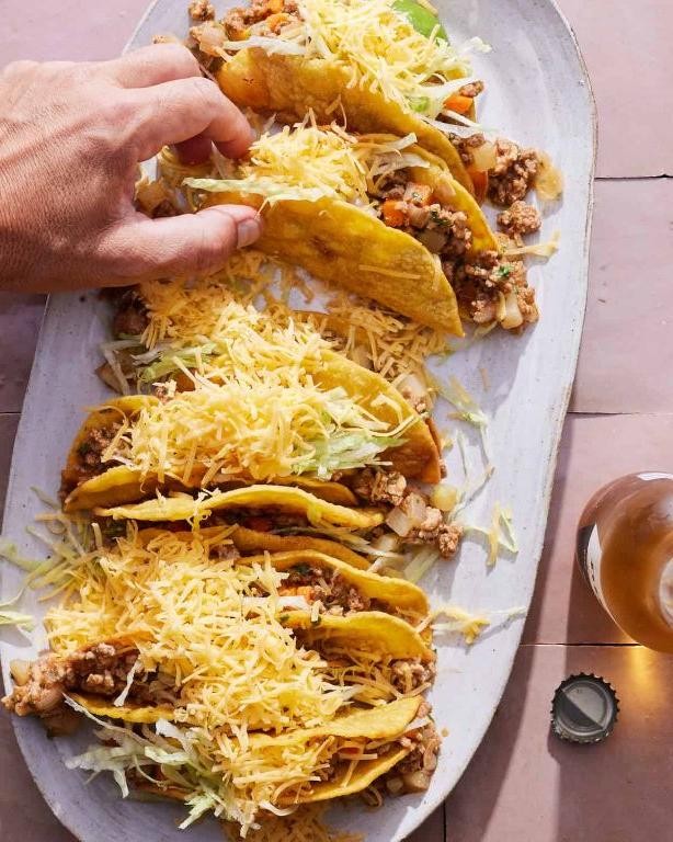 Pork Picadillo Tacos