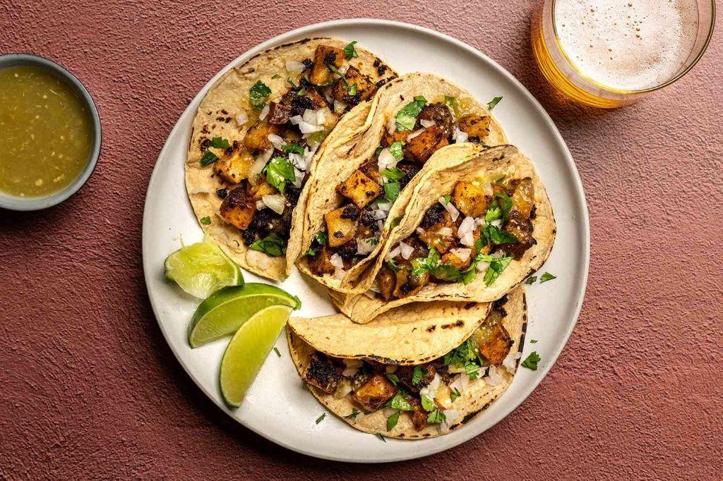 Potato and Chorizo Tacos