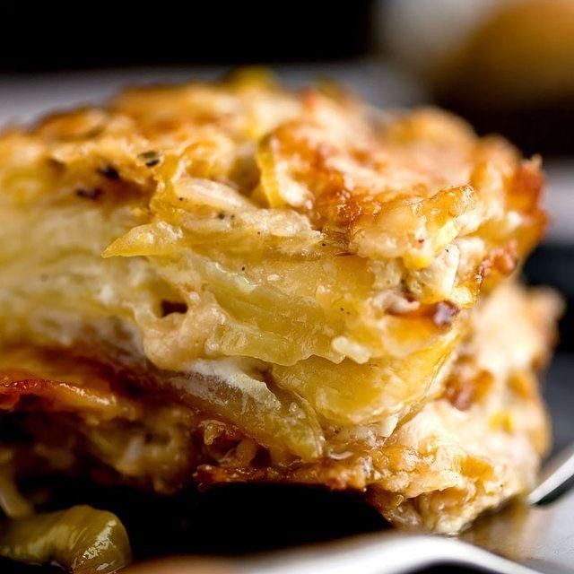 Potato and Leek Gratin
