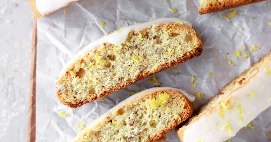 Preserved Lemon and Almond Biscotti