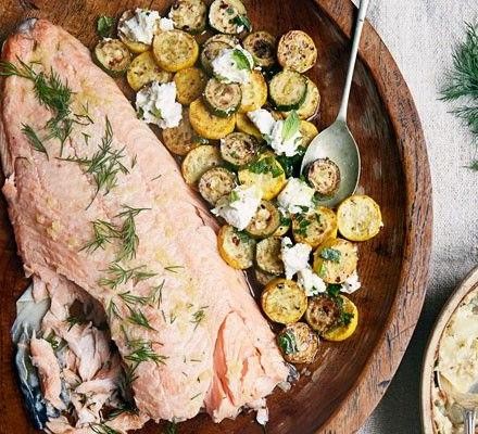 Preserved Lemon and Dill Salmon