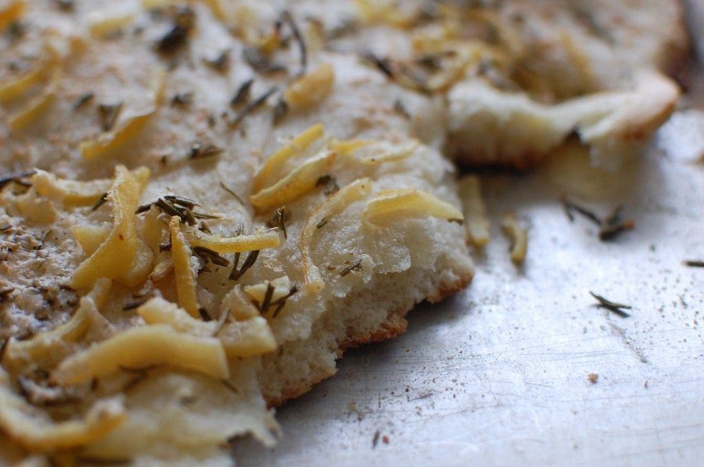 Preserved Lemon and Rosemary Focaccia