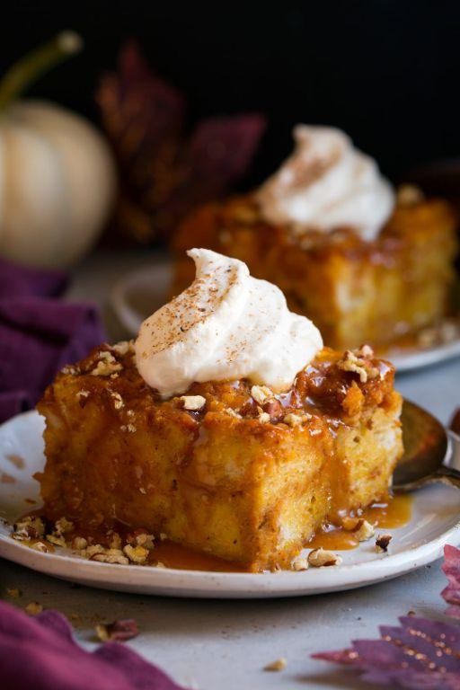 Pumpkin Bread Pudding