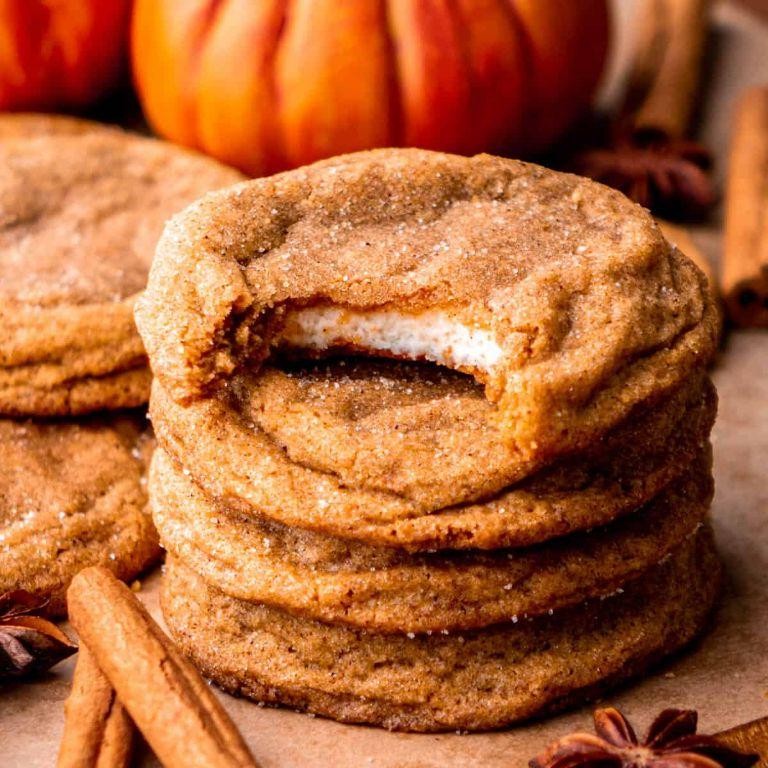 Pumpkin Cream Cheese Cookies