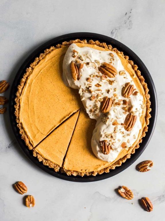 Pumpkin Maple Pecan Tart