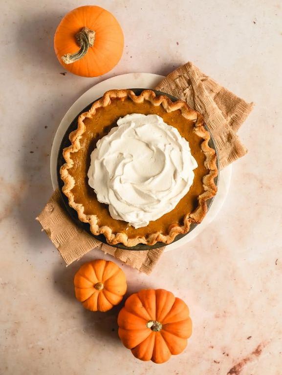 Pumpkin Pie with Coconut Milk