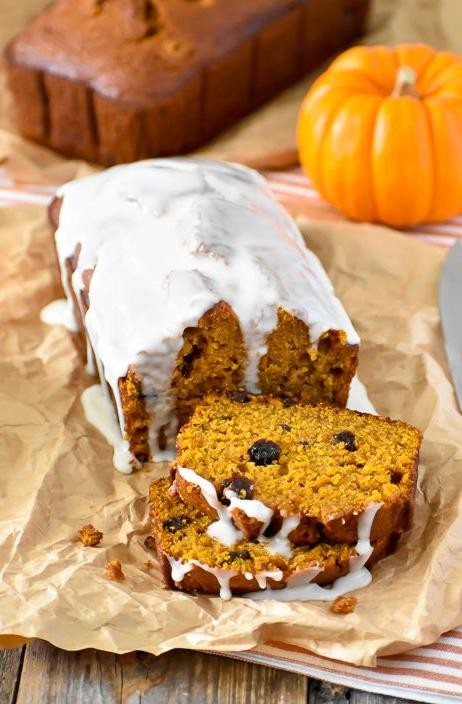 Pumpkin Raisin Bread