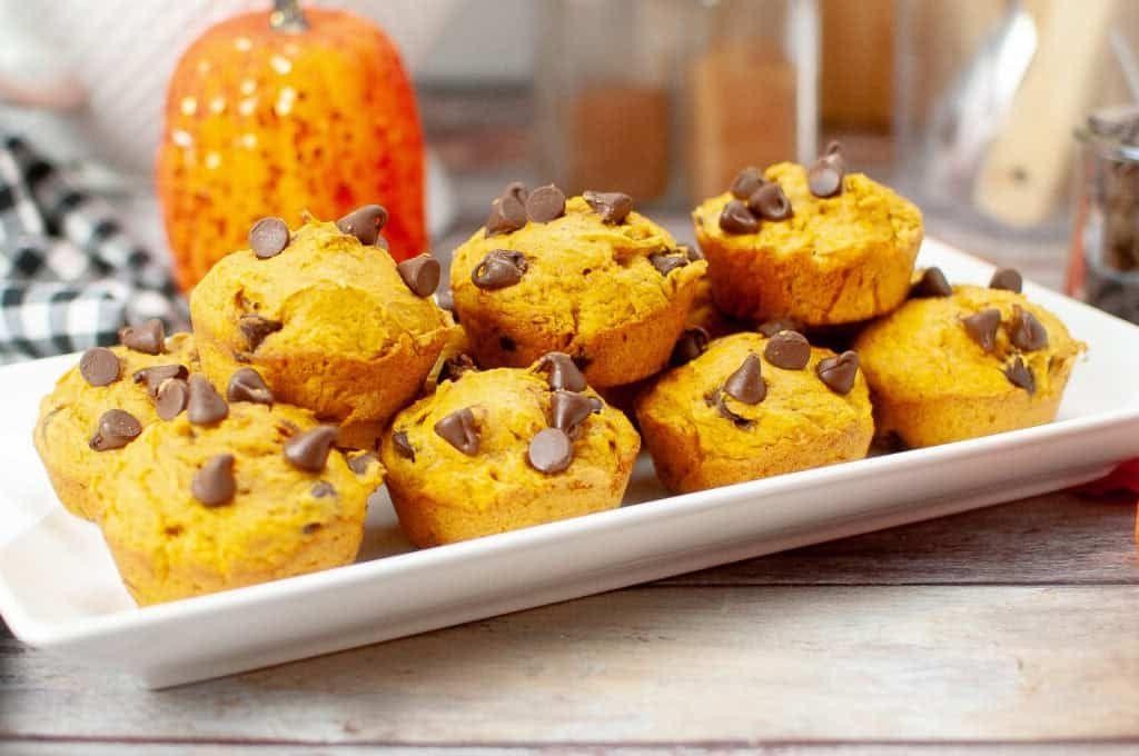Pumpkin Spice Cake Mix Muffins