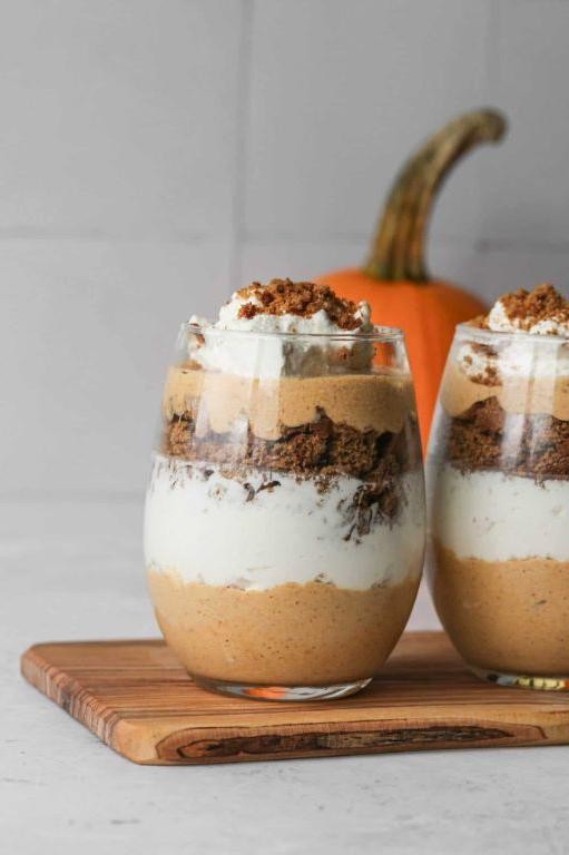 Pumpkin Spice Cookie Parfait
